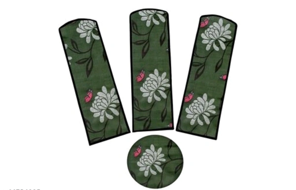 STYLISTA Waterproof & Dustproof Three Blade Ceiling Fan Cover with Velcro Enclosure Set of 1 Fan Cover -  Free Size,   Green,  PVC, pack of1